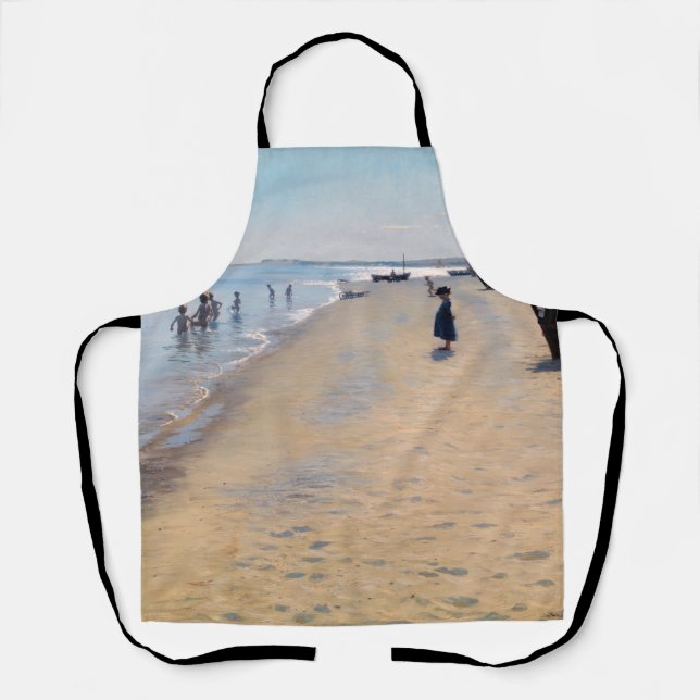 Tablier Peder Severin Kroyer - Jour d'été à Skagen Beach (Recto)