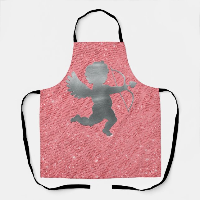 Tablier Peggy Ann Pink Cupid Apron De Cuisine (Recto)