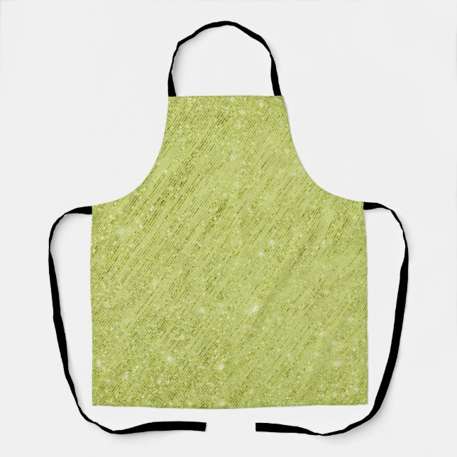 Tablier Peggy Ann sur la cuisine verte Apron (Recto)