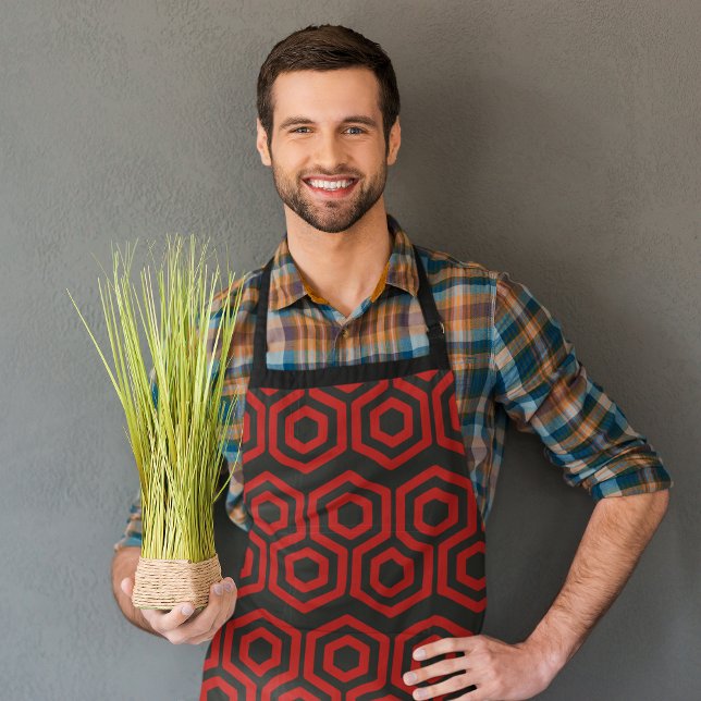 Tablier Peigne rouge (Créateur téléchargé)