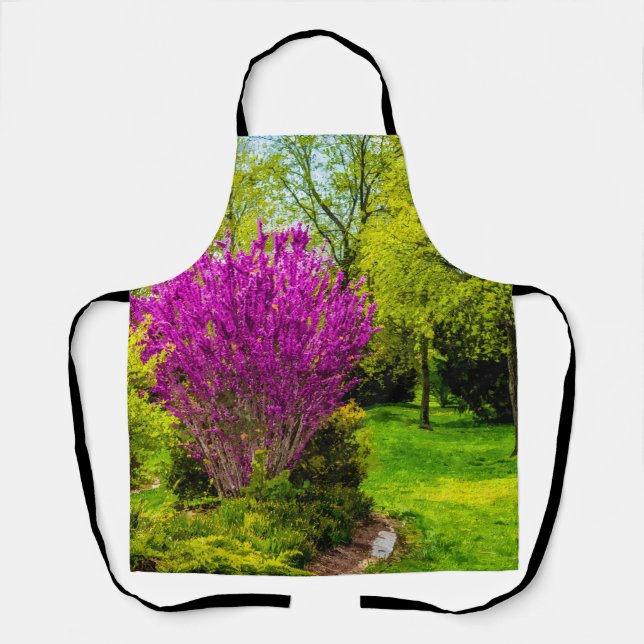 Tablier peint du jour du printemps (Recto)