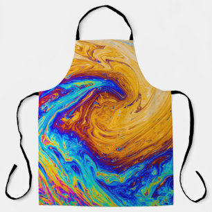 Tablier Peinture Abstraite