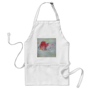 Tablier Peinture acrylique de Ryukin Goldfish