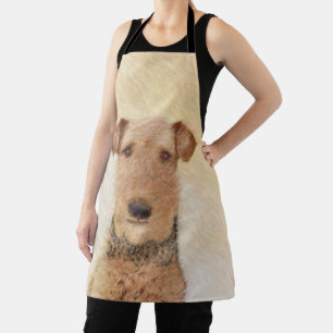 Tablier Peinture Airedale Terrier - Cute Original Art