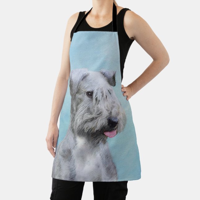 Tablier Peinture Cesky Terrier - Cute Original Chien Art (Insitu)