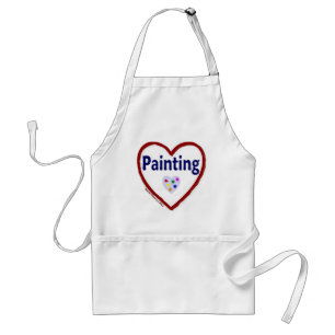 Tablier Peinture d'amour