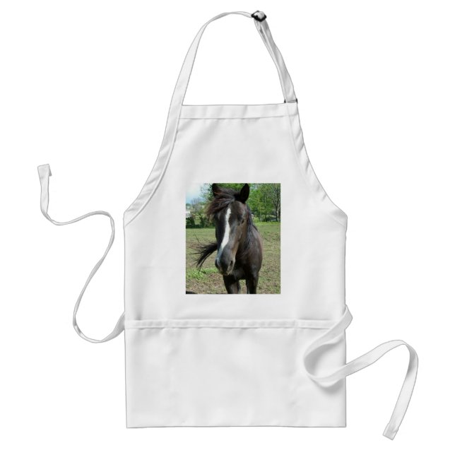 Tablier Peinture de cheval (Devant)