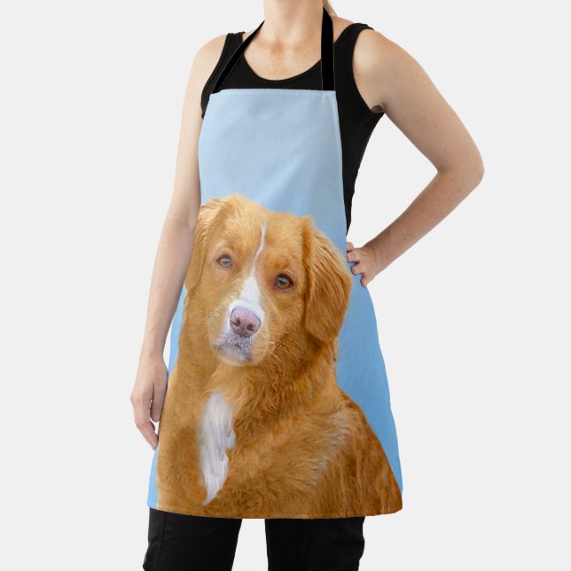 Tablier Peinture de chien Retriever de Tolling de Canard d (Insitu)