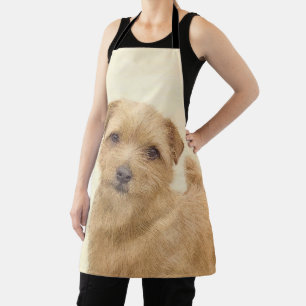 Tablier Peinture de Norfolk Terrier - Art original de chie