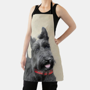 Tablier Peinture écossaise Terrier - Cute Original Chien A