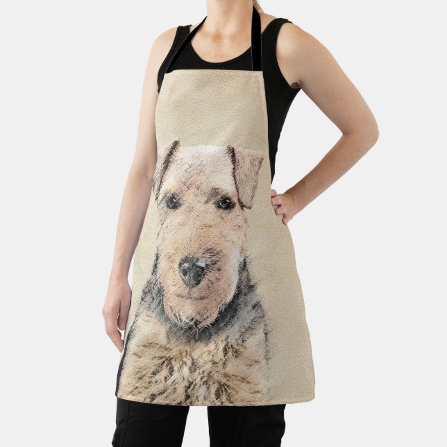 Tablier Peinture galloise Terrier - Cute Original Chien Ar (Insitu)
