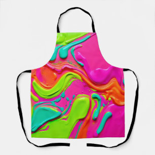 Tablier Peinture liquide vibrante