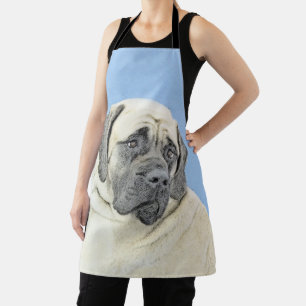 Tablier Peinture Mastiff (Fawn) anglaise - Art Chien origi