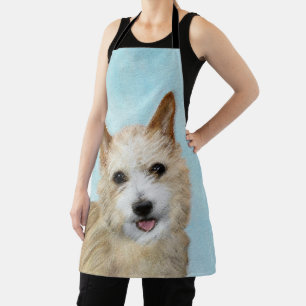 Tablier Peinture Podengo Pequeno portugaise - Art original