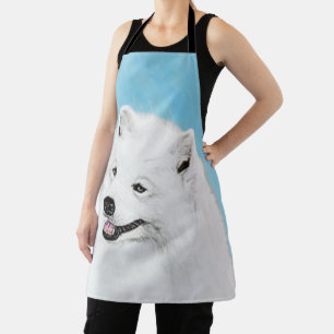 Tablier Peinture Samoyed - Cute Original Chien Art