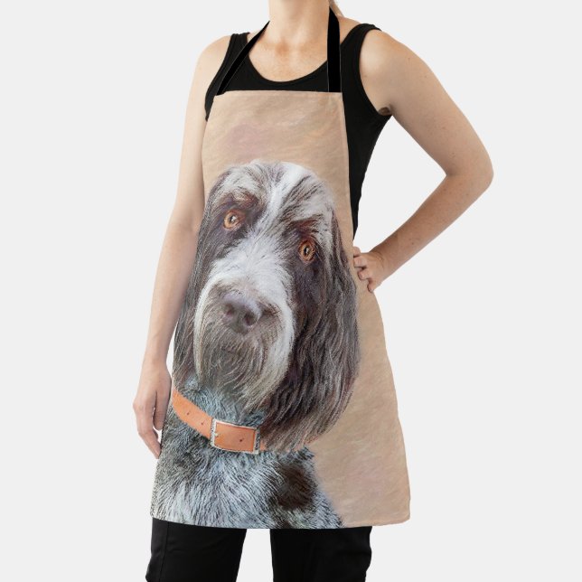 Tablier Peinture Spinone Italiano - Belle Art Original Chi (Insitu)