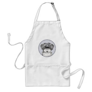 Tablier Peinture Tibétaine Terrier - Cute Original Chien A