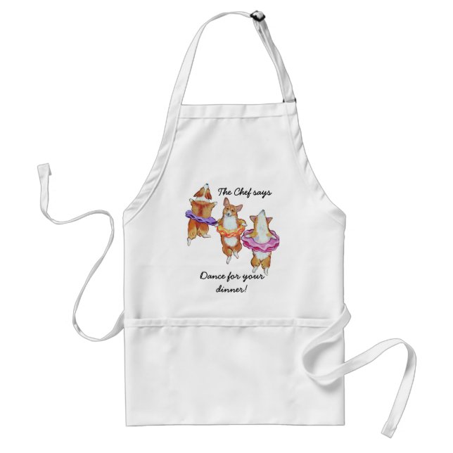 Tablier Pembroke Welsh Corgi Apron (Devant)