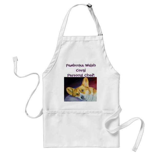 Tablier Pembroke Welsh Corgi Apron (Devant)