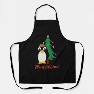 Tablier Penguin de Christmas
