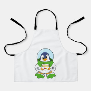 Tablier Penguin en astronaute costume