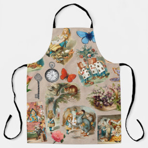 Tablier Pépinière Alice Colorée Classique Wonderland 1800