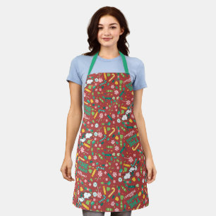 Tablier Peppermint Dreams Snoopy Candy Motif