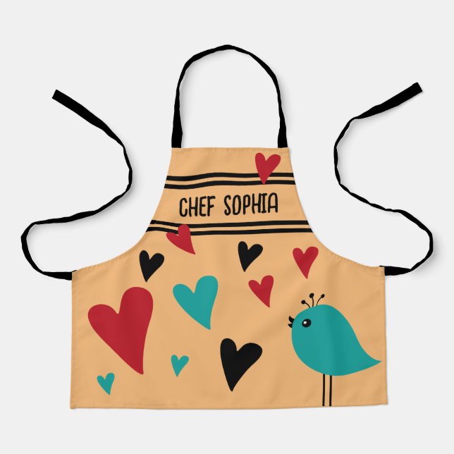 Tablier Pequeña Chef (Recto)