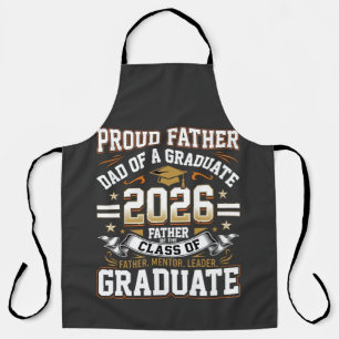 Tablier Père fier de la promotion 2026 diplômé