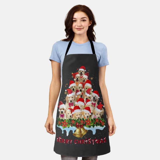 Tablier Père Noël (Porté)