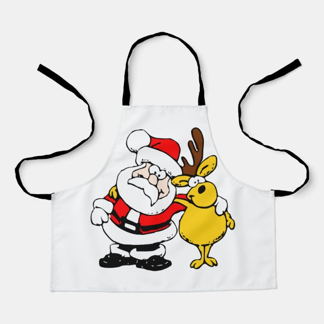 TABLIER PÈRE NOËL BESTFRIENS LE RÉINDEUR (Recto)