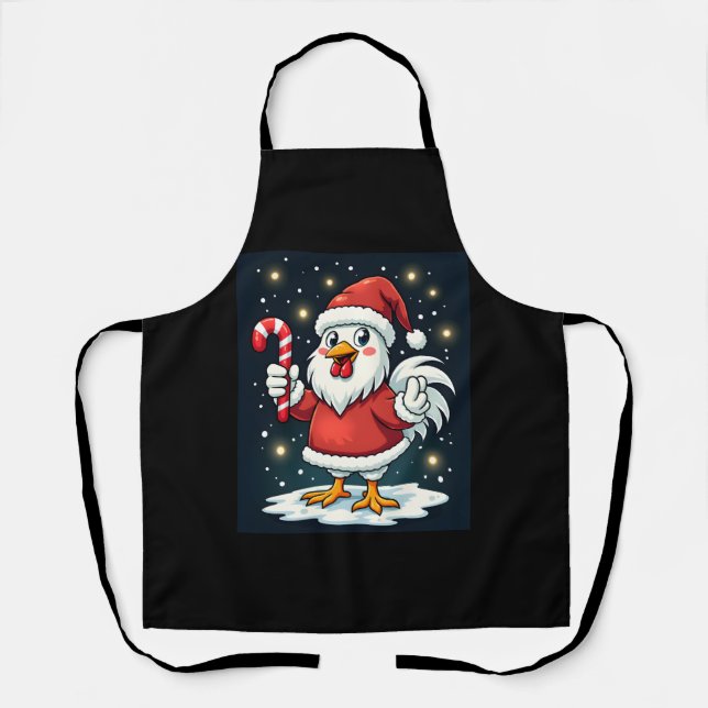 Tablier Père Noël Chicken Joy (Recto)