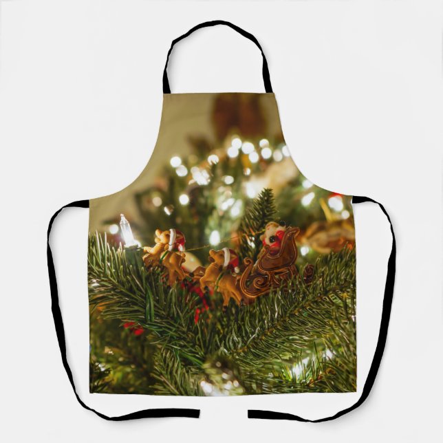 Tablier Père Noël et Sleigh Apron (Recto)