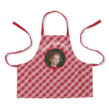 Père Noël Little Baker en vichy photo de Noël