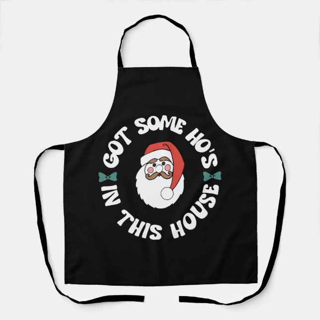 Tablier Père Noël mignon  (Recto)