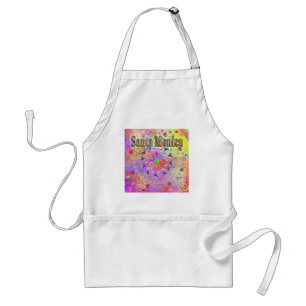 Tablier Père Noël Monica Lucky Golden Apron
