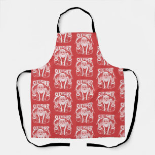 Tablier Père Noël tueur drôle de métal Noël Rock 