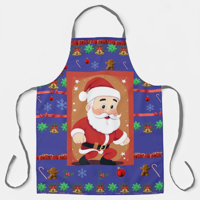 Tablier Père Noël Ugly Sweater Apron (Recto)
