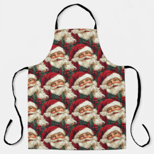 Tablier Père Noël vintage de Noël