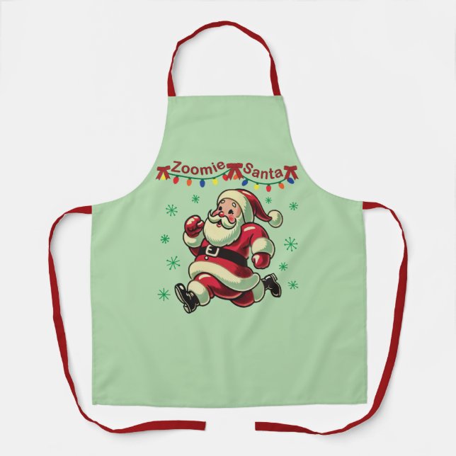 Tablier Père Noël Zoomie Noël (Recto)