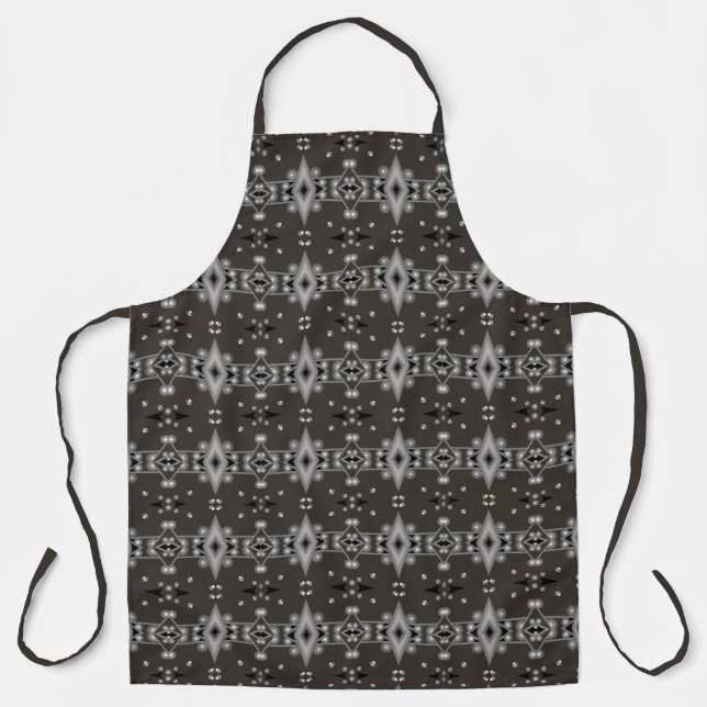 Tablier Performance Stellaire Design d'Art Abstrait Modern (Recto)