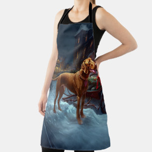 Tablier Période de fêtes de Noël du Vizsla