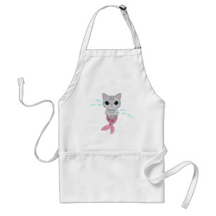 Tablier Perle rose Purrmaid