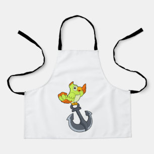 Tablier Perroquet avec Ancre