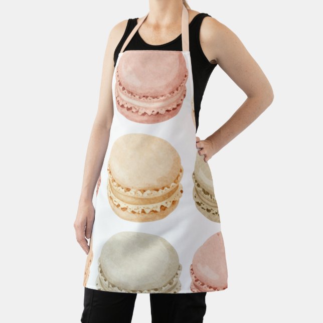 Tablier Personalised Macaron Apron – Sweet Kitchen Style (Insitu)