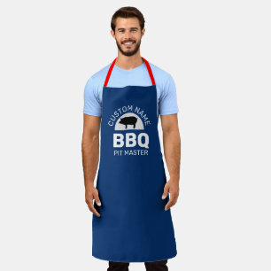 Tablier Personalize BBQ Pitmaster Griller Pork Lover