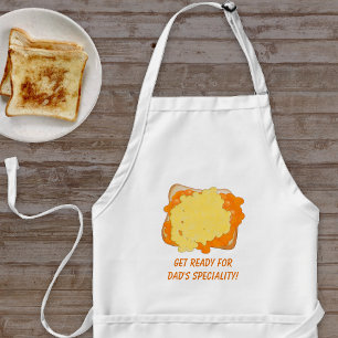 Tablier Personalize the cheese and beans on toast cook