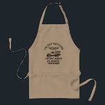 Tablier Personalized vintage birthday man gift<br><div class="desc">You can add some originality to your wardrobe collection with this vintage classic truck graphic design with awesome typography font lettering, is a great gift idea for men, women, husbands, wife girlfriend, and a boyfriend who will love this one-of-a-kind artwork. The best amazing and funny holiday present for your happy...</div>