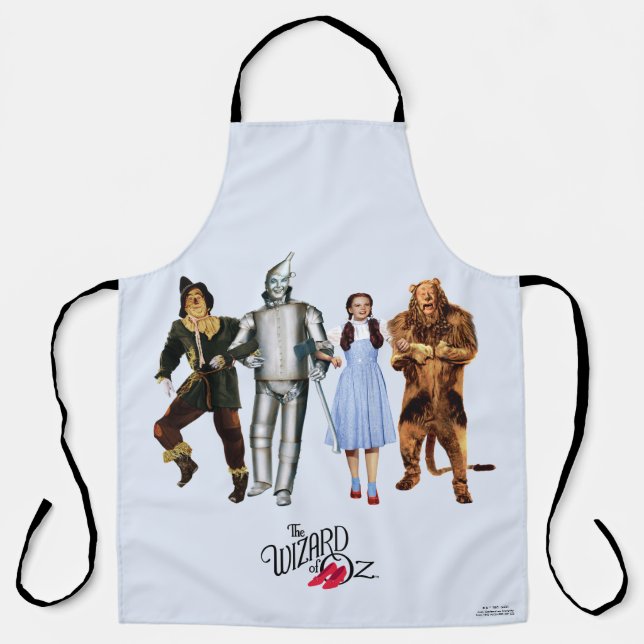 Tablier Personnages classiques du Magicien d'Oz (Recto)