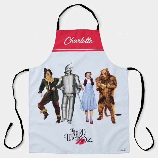 Tablier Personnages Classiques du Magicien d'Oz (Recto)